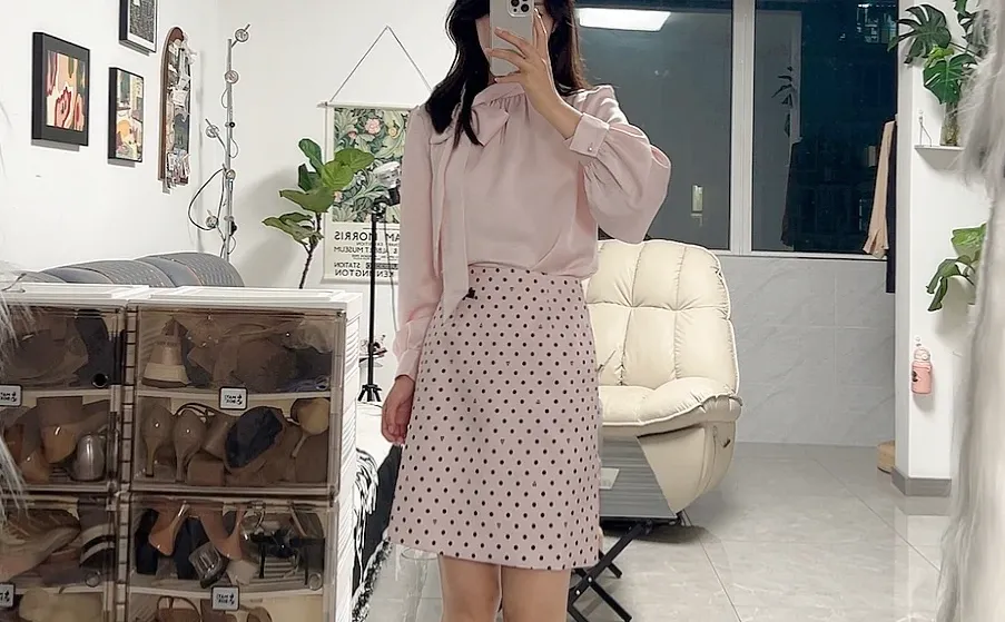 这一套太粉嫩了