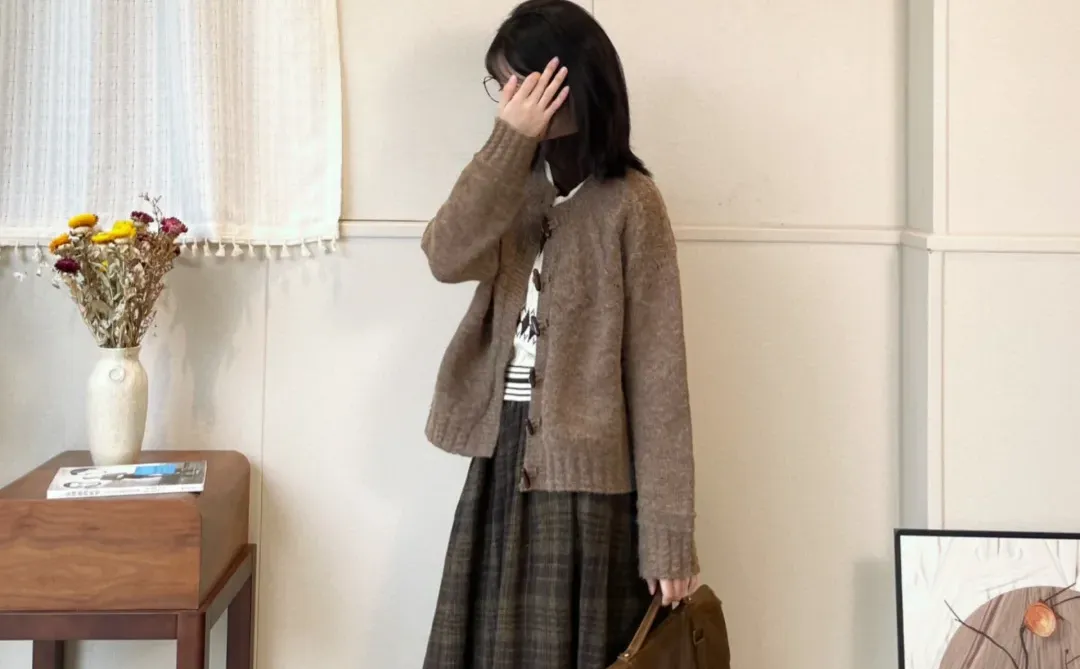 小个子日系复古穿搭 | 栗子味的冬天🌰