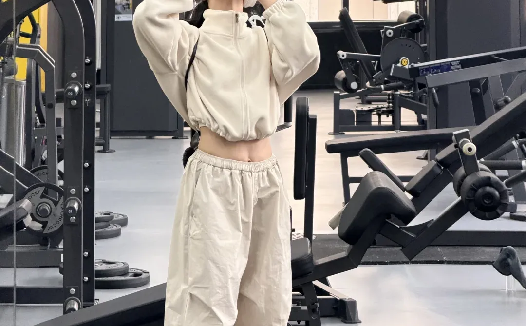 健身房撸铁穿搭