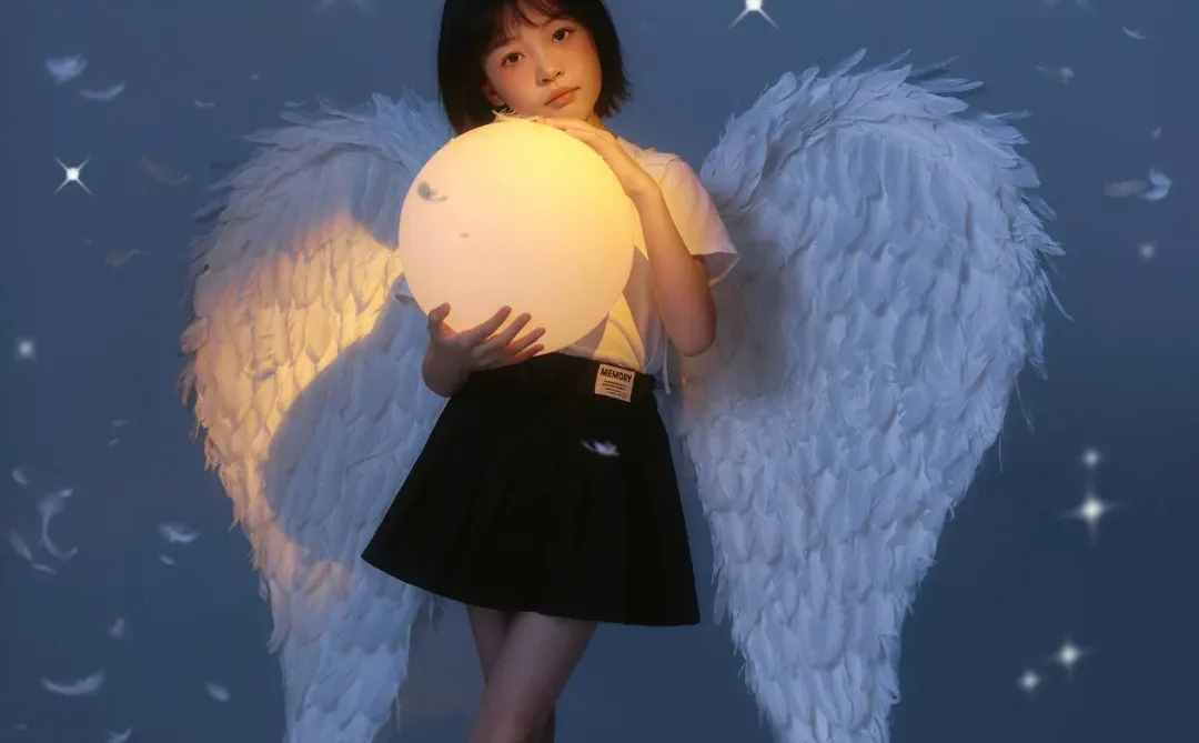 氛围感天使写真✨｜坠入凡间的梦幻之美