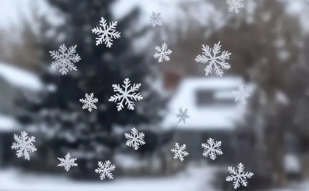 冬天没有人会拒绝这组雪花壁纸的！！