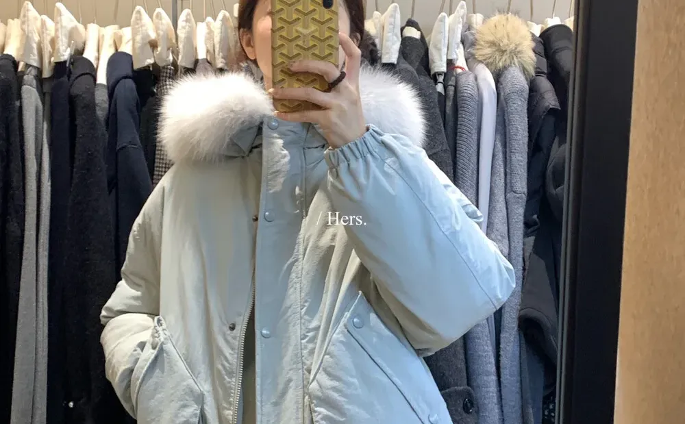 简约日常宽松休闲保暖羽绒服外套