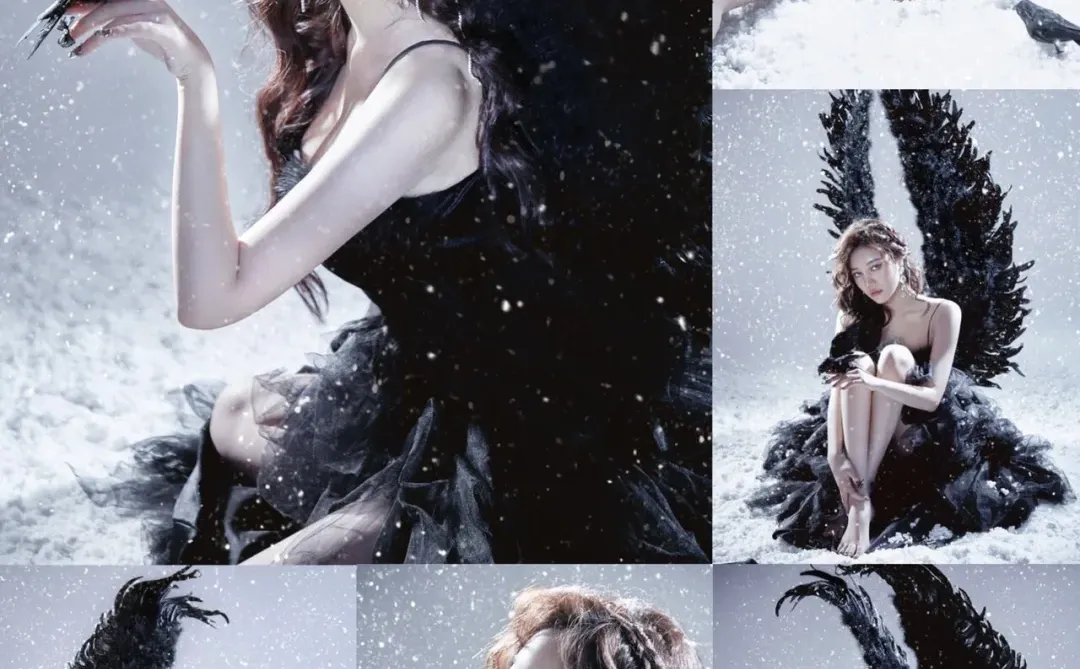 6⃣组美出圈⭕天使翅膀写真合集｜女神必拍