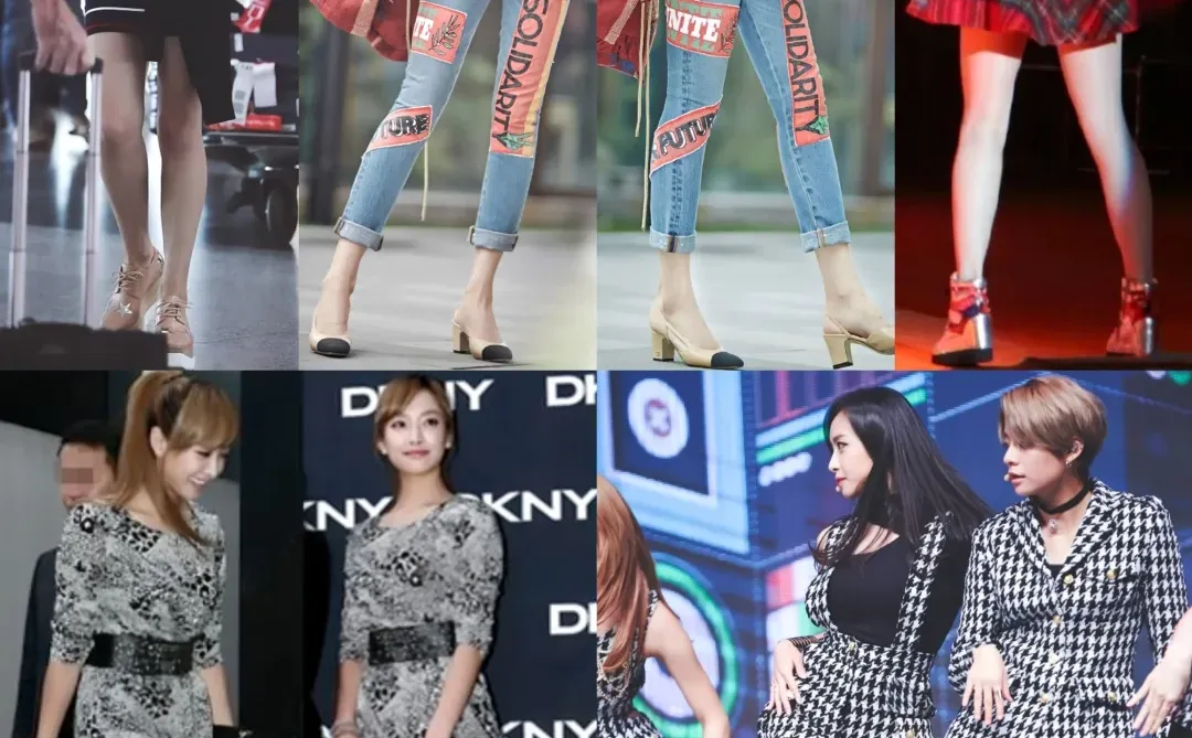 复习一下Victoria时期宋茜的名品美腿