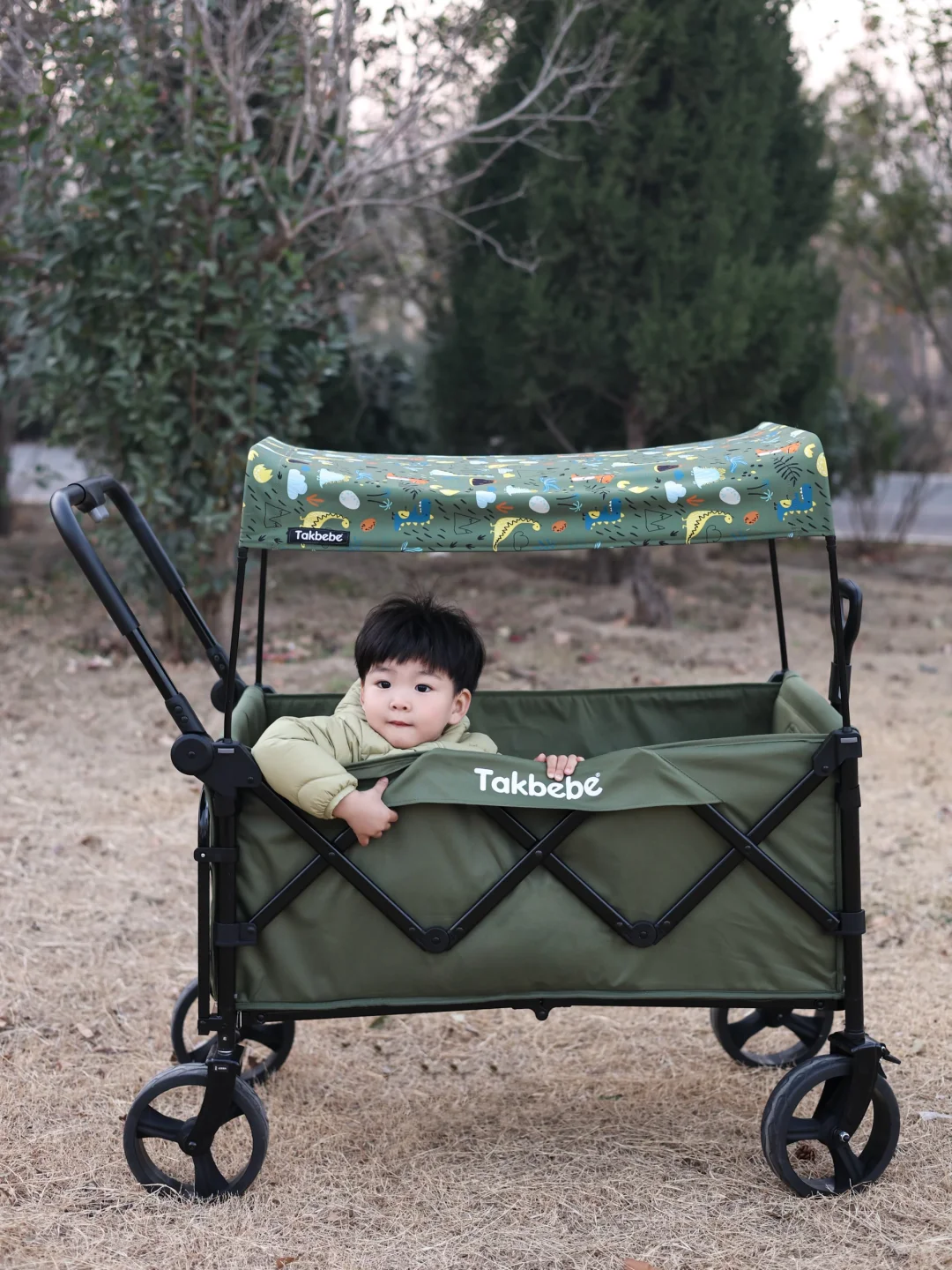 带娃露营的快乐，全靠这辆takbebe双旅车✨