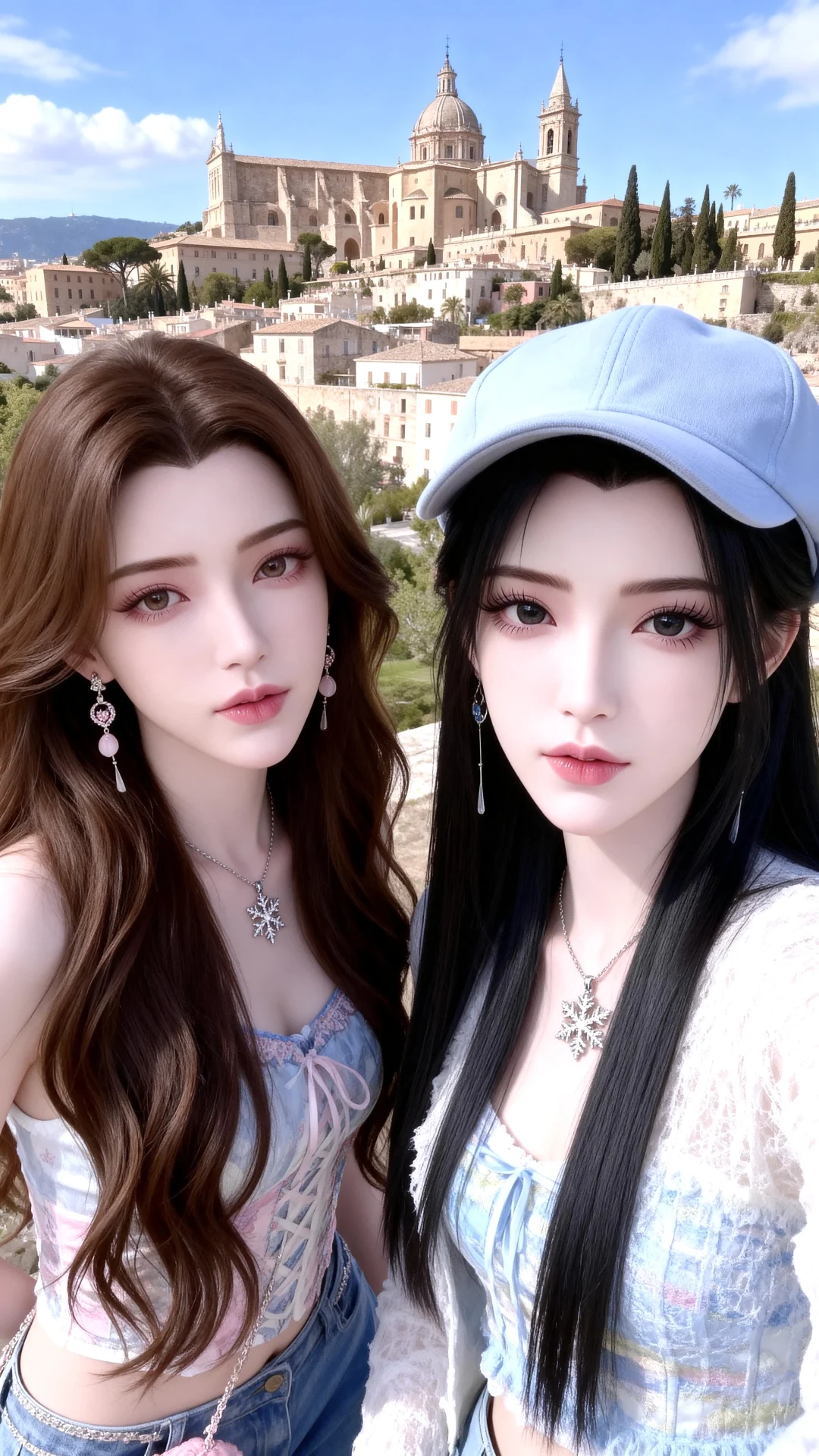 女神记 | 陆雪琪李慕婉闺蜜行港风奶茶妹妹