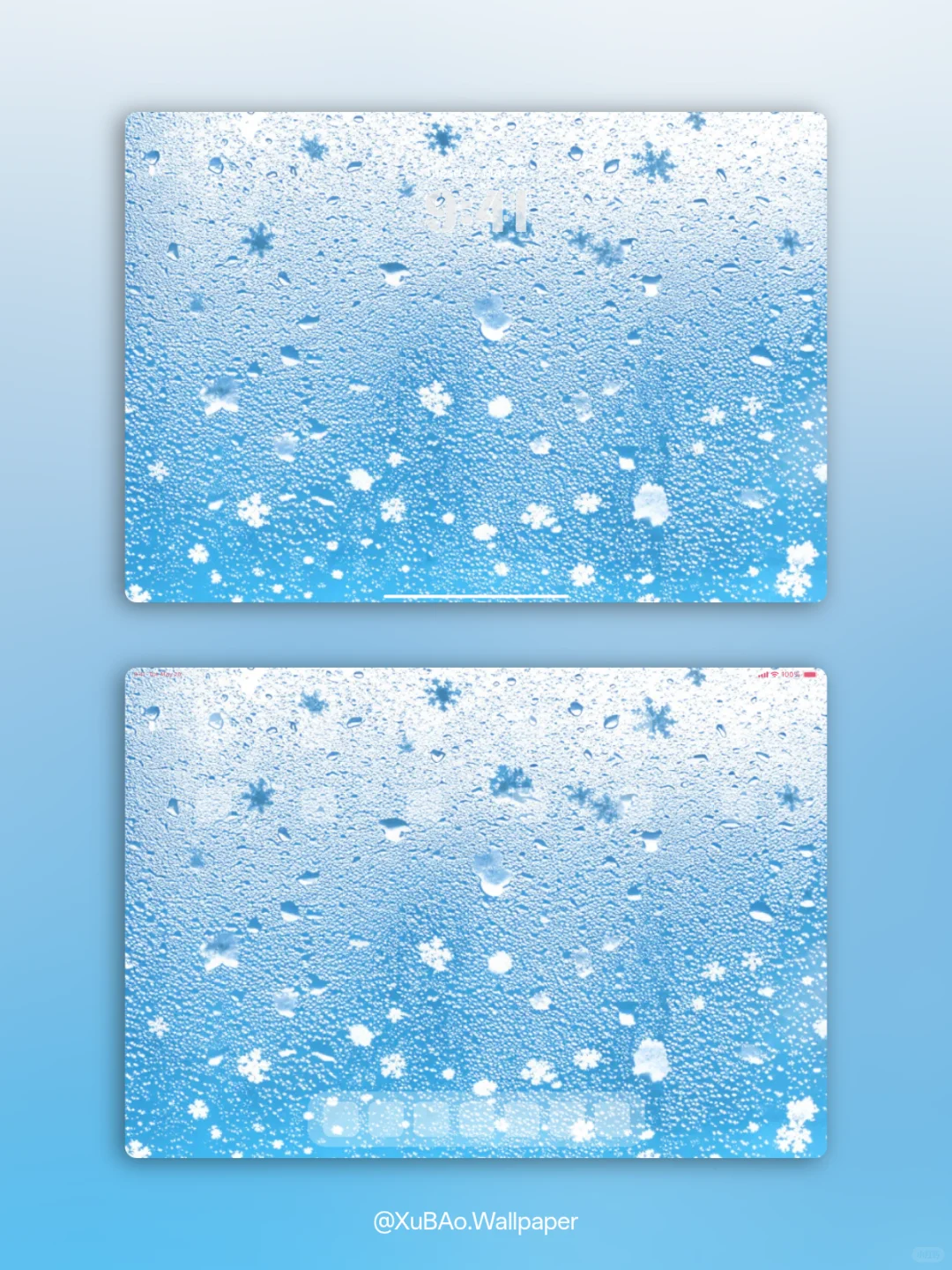 C2580 | 4k壁纸 | 雨雪飘窗