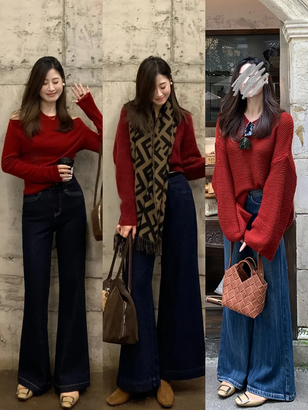 这组look太哇塞了🔥秋冬这样搭真的yyds！