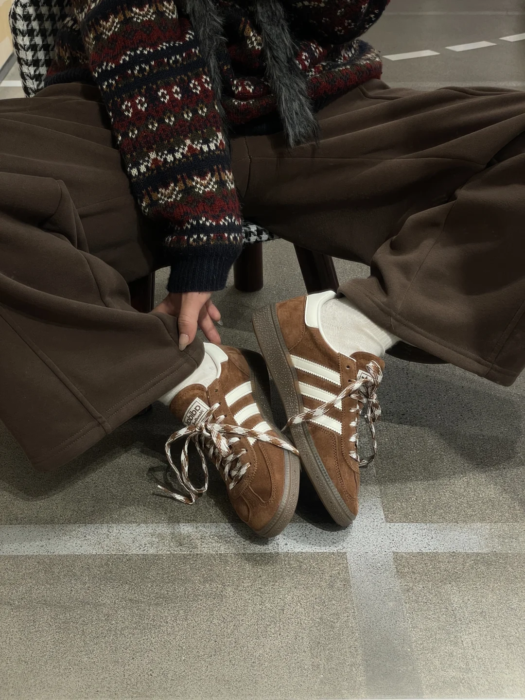 沃趣…圣诞节🎄和这两双复古Spezial有多配！