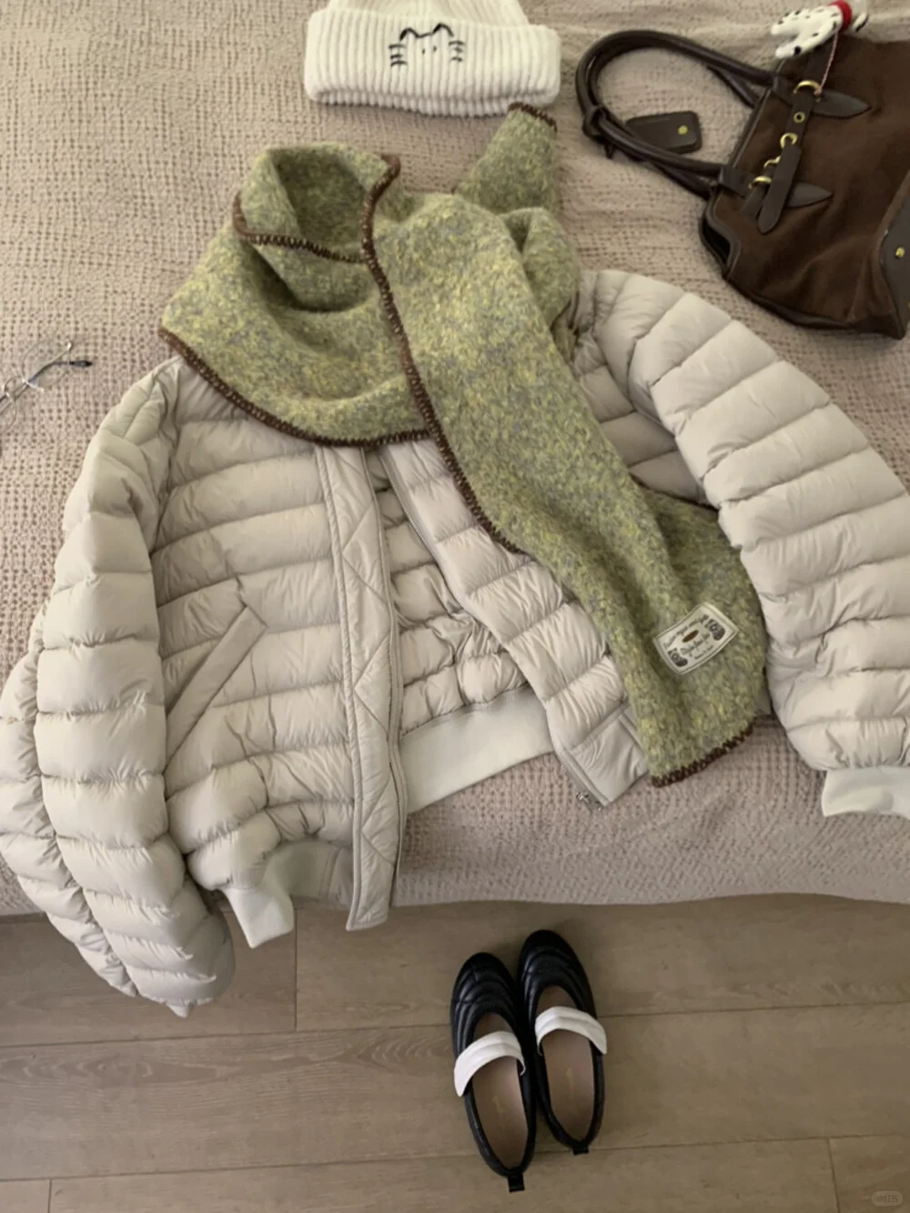 排骨款羽绒！设计感时尚百搭显瘦休闲羽绒服