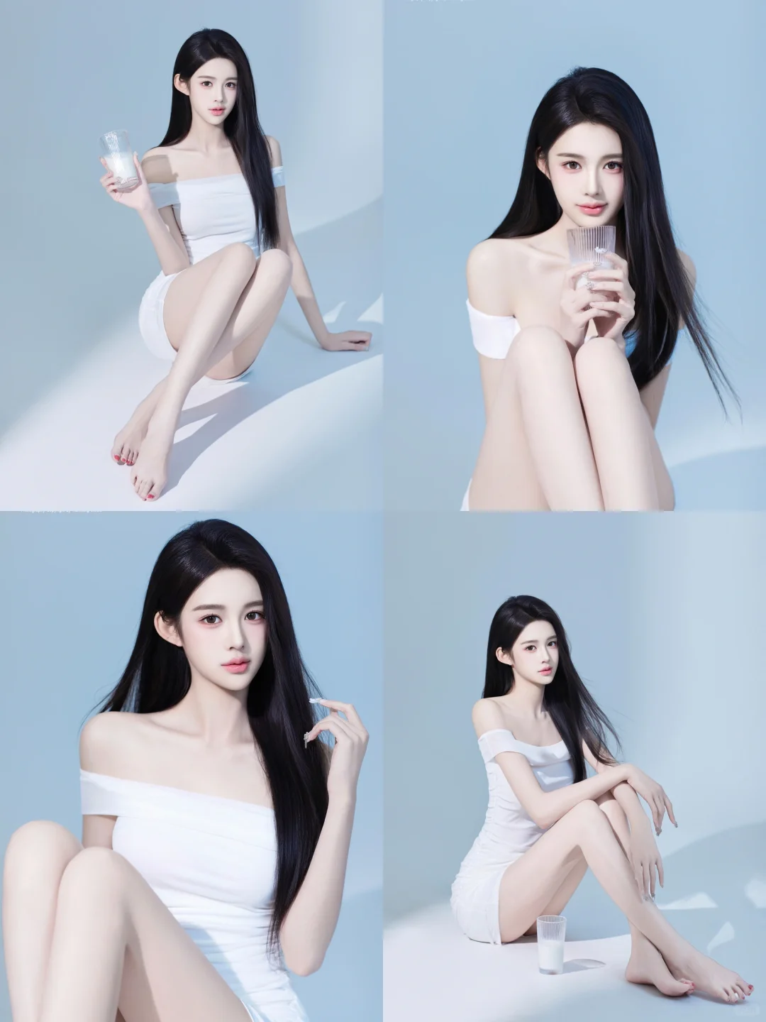 水灵灵的牛奶女孩🥛氧气感韩系写真