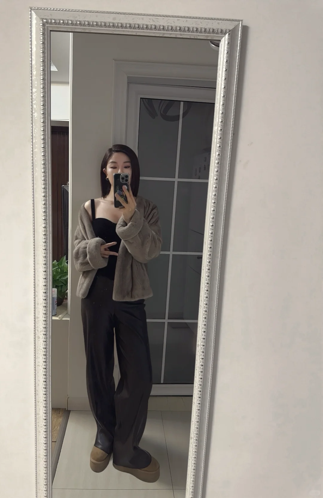 是我的矛盾特殊性 同时买了鱼骨吊带和貂皮