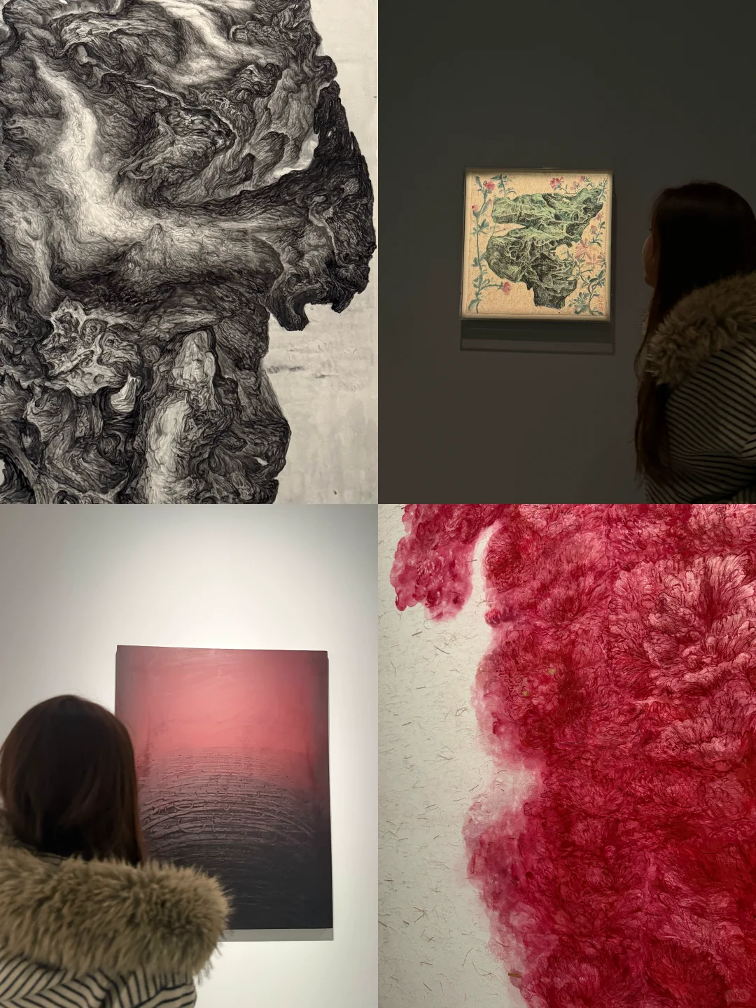 如何把看展照片变成高级高级感手机壁纸