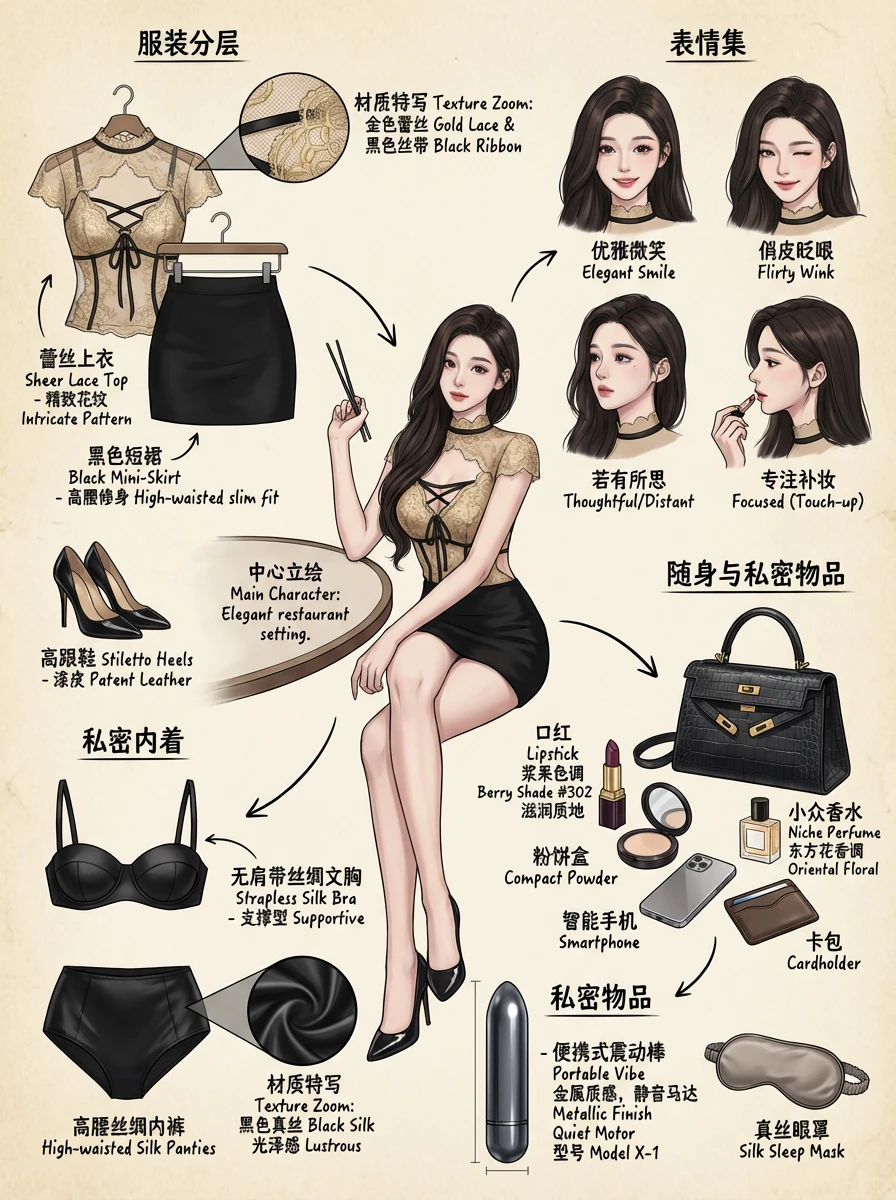 👗沉浸式穿搭解析 | 可盐可甜的百变图鉴✨