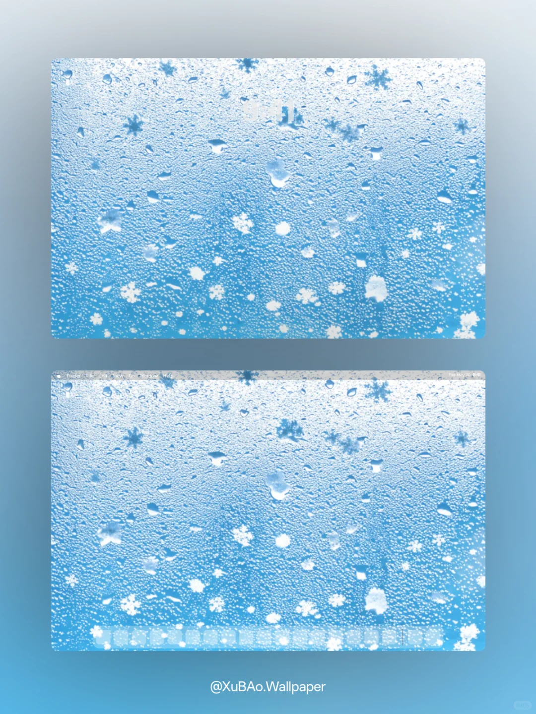 C2580 | 4k壁纸 | 雨雪飘窗