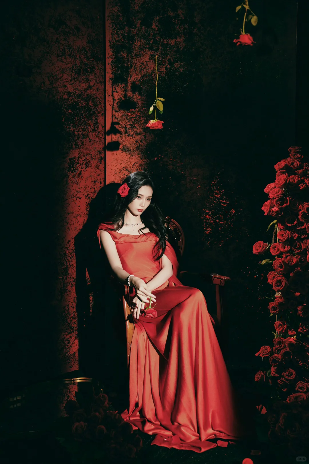 给徐艺洋做的港风生日写真妆发