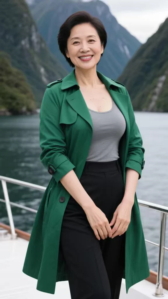 成熟裹满风情，48岁的阿姨闪耀登场