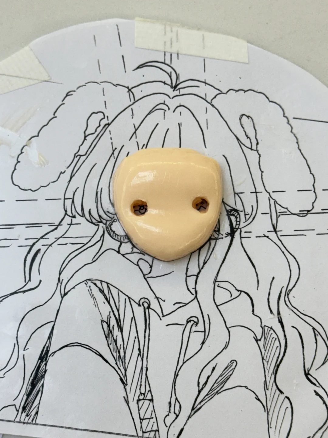 奶油霜手绘之兔子美少女