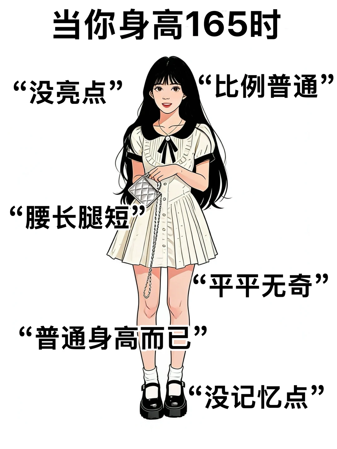 太真实了！女生的身高就像道“必答题”