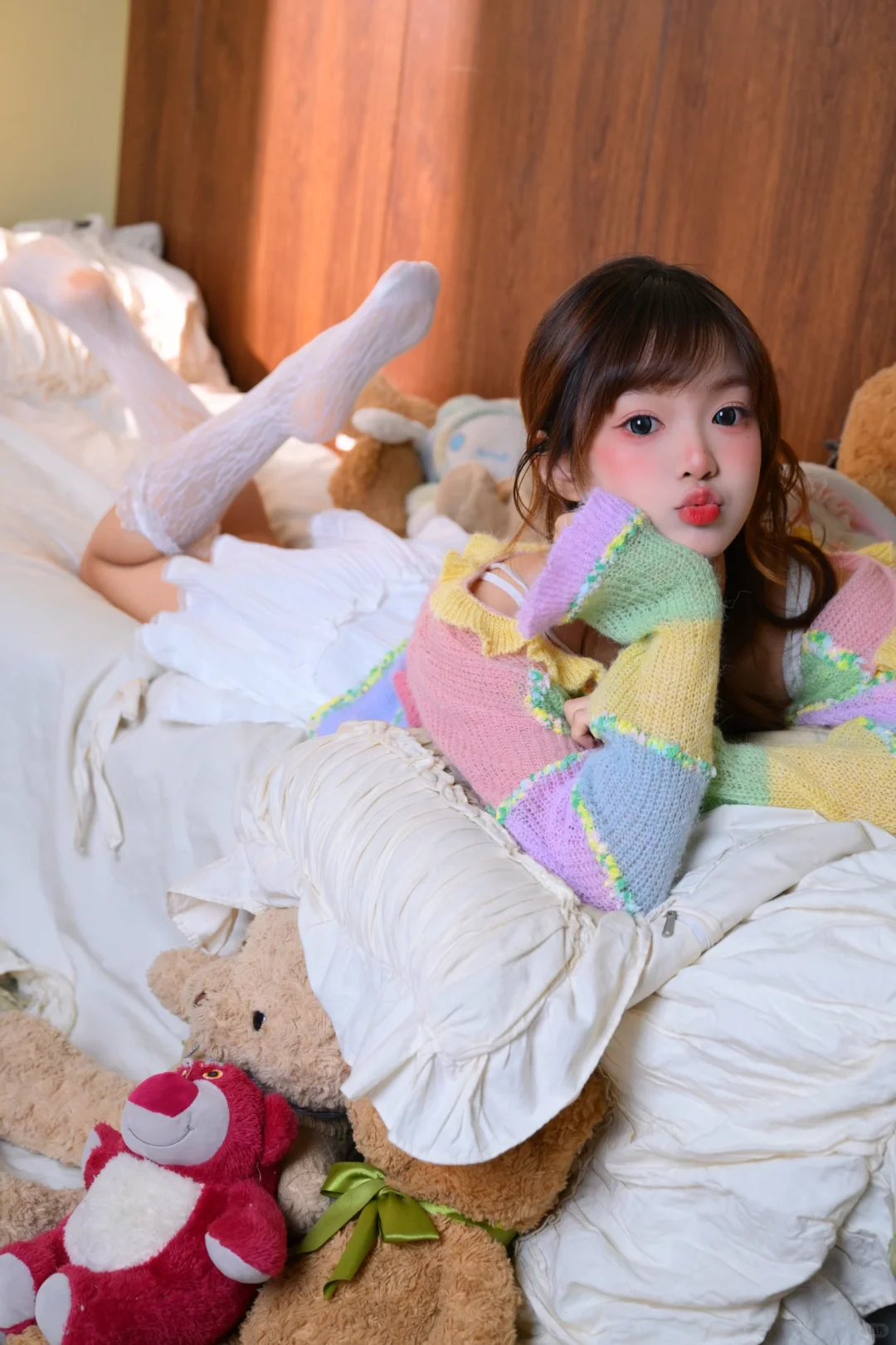 📷｜小熊和我一起睡觉🧸