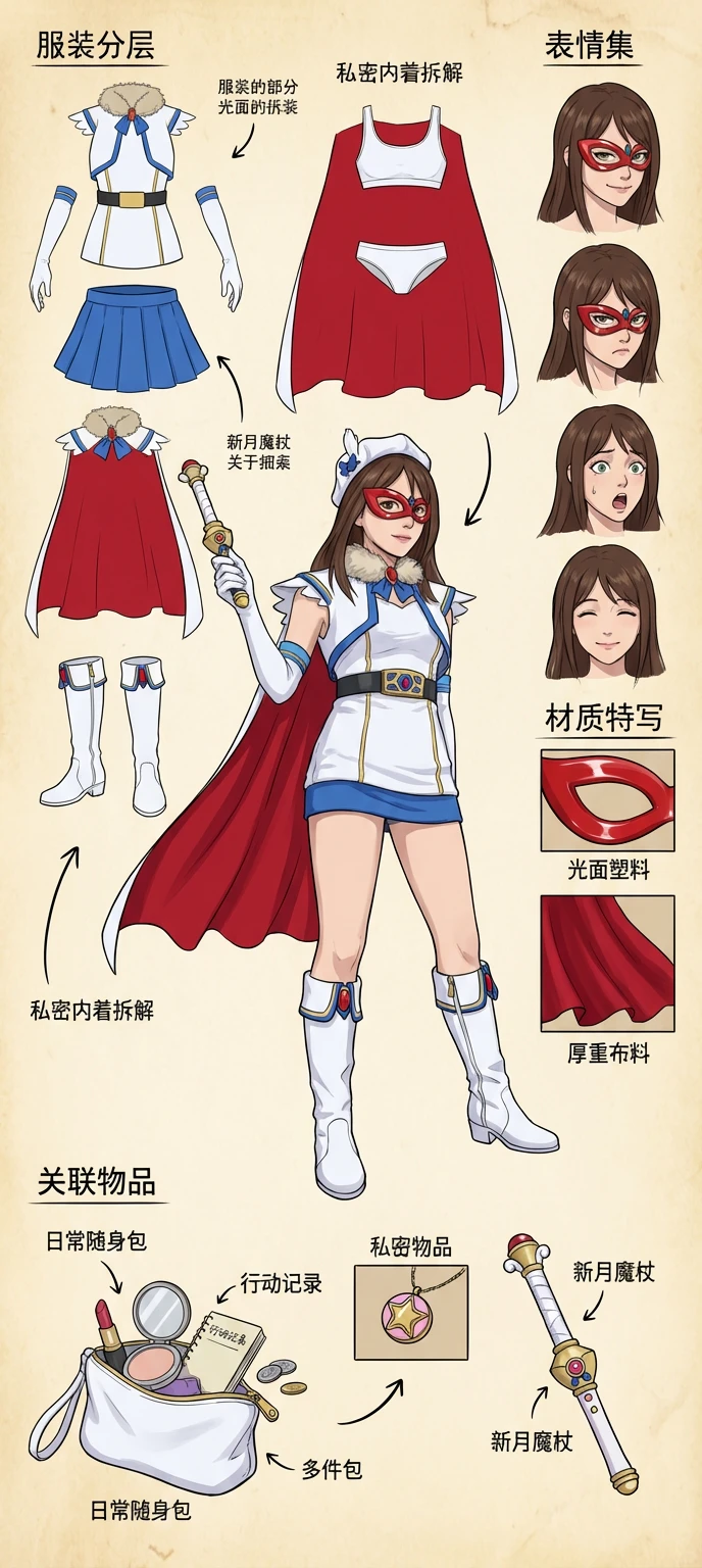 比较不常见的魔法少女冯迪妮