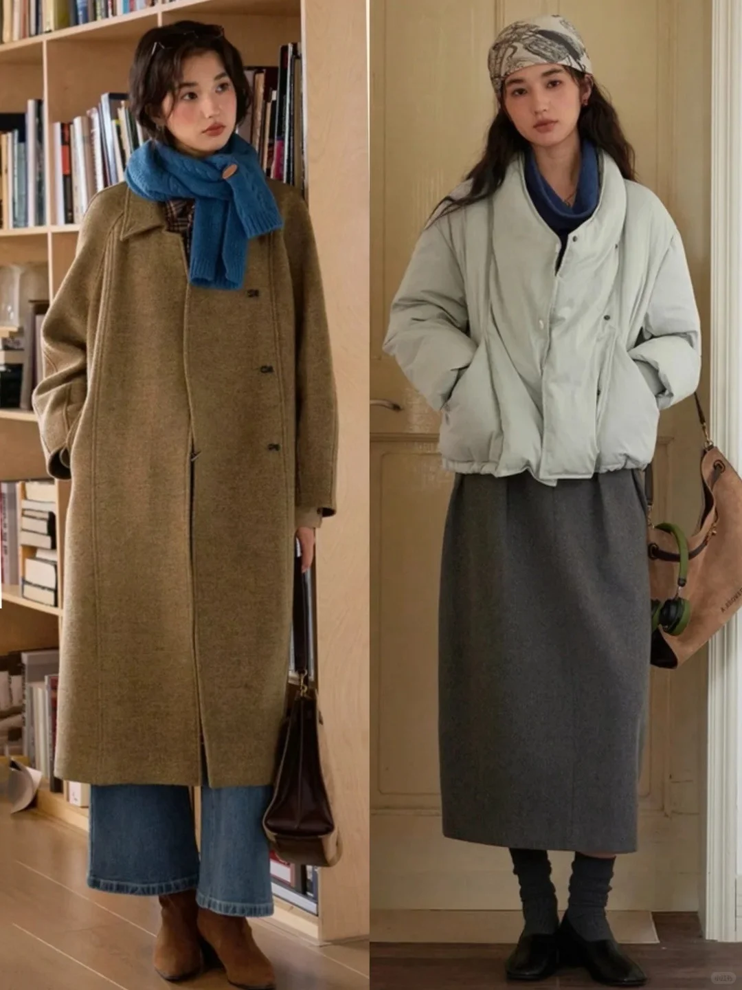 秋冬穿什么 | 法式复古时髦色彩叠穿搭配