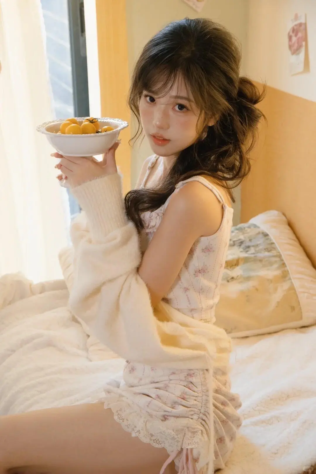 慵懒居家少女写真 | 午后阳光☀️