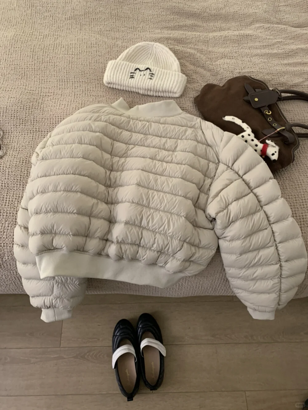 排骨款羽绒！设计感时尚百搭显瘦休闲羽绒服