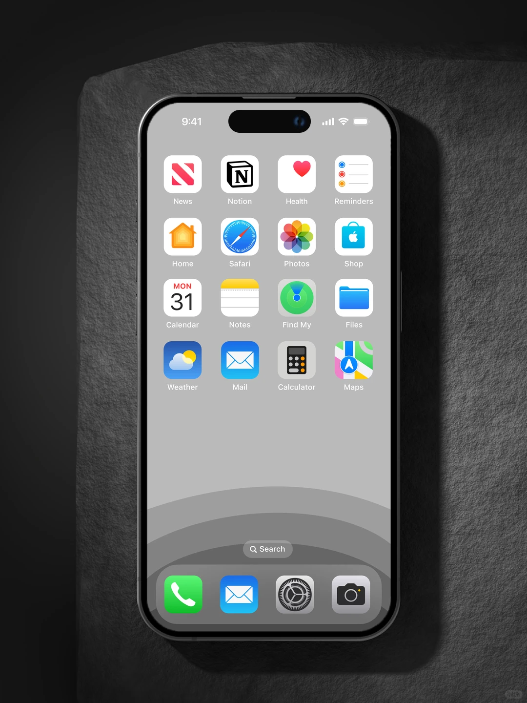 ios26 壁纸｜灰白色高级感壁纸｜789