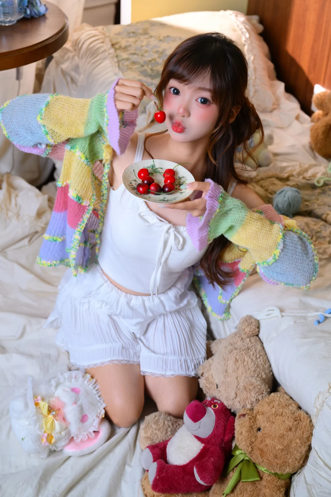 📷｜小熊和我一起睡觉🧸