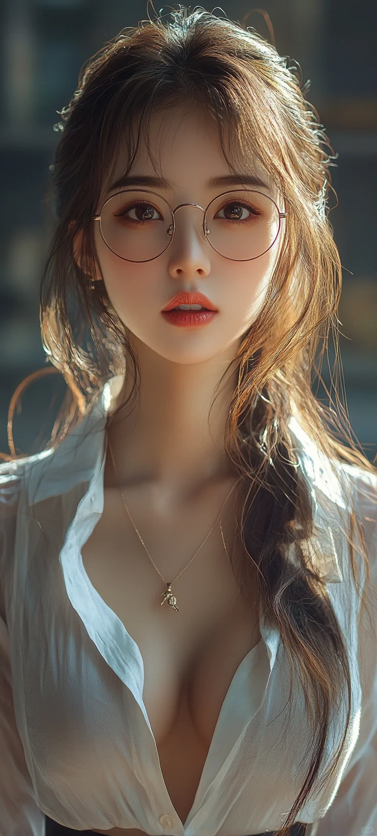 穿上了你喜欢的白衬衫