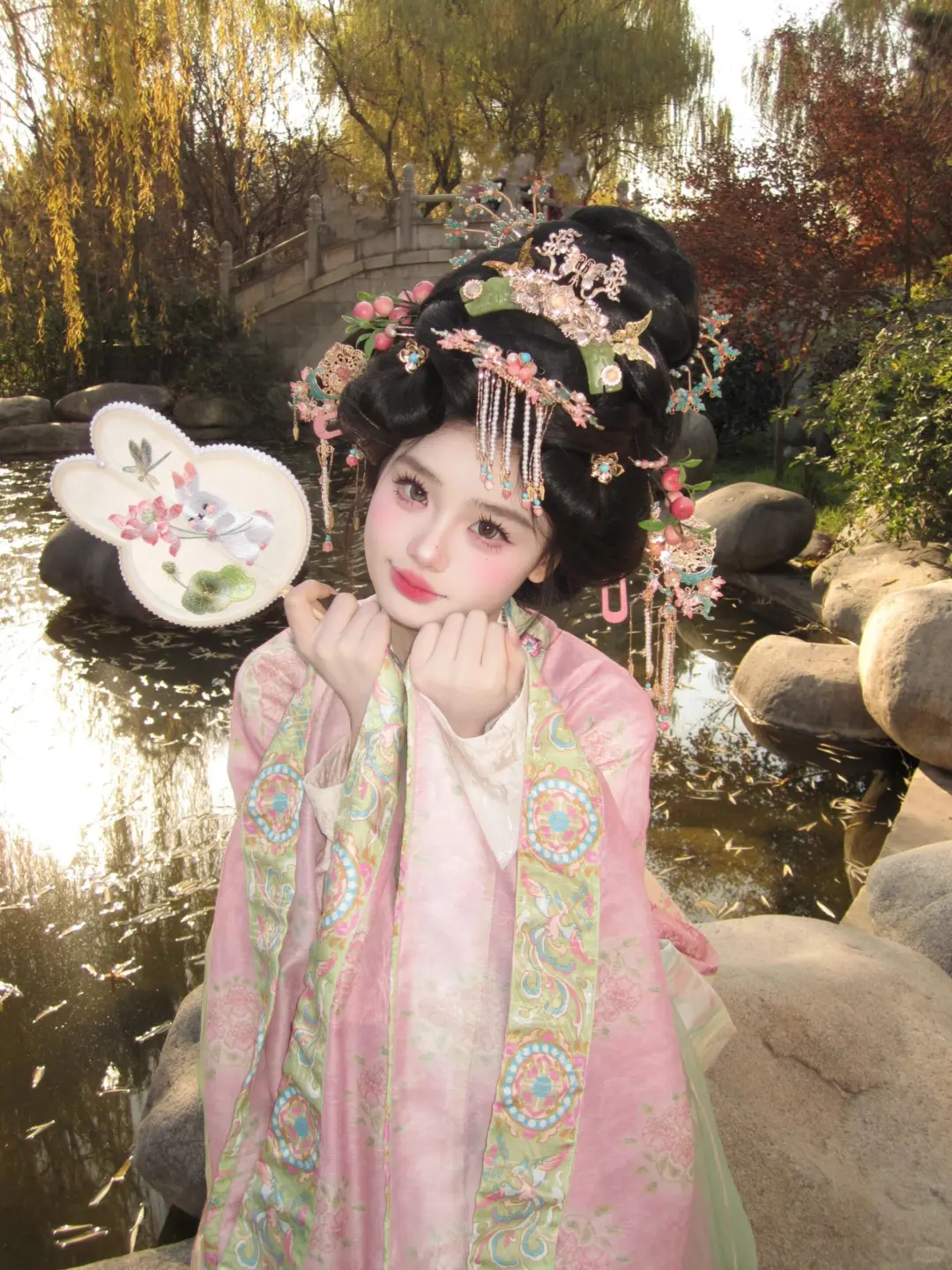 救命‼️杭州199r解锁唐风小公主🌸甜晕了