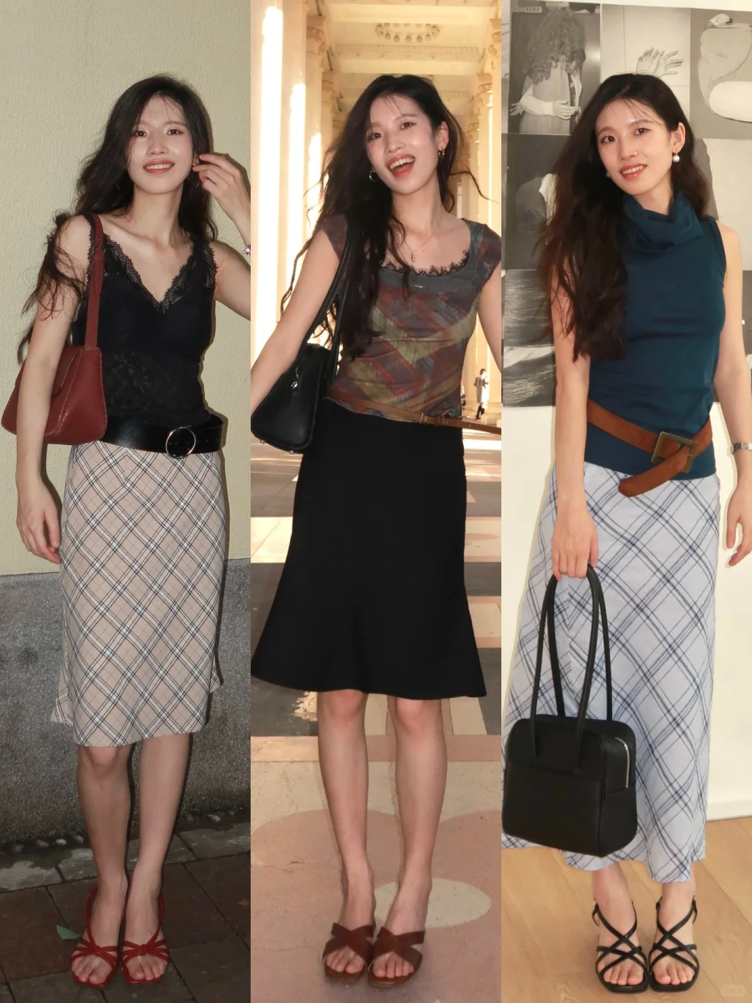 复古格纹控｜轻法式灵感✨