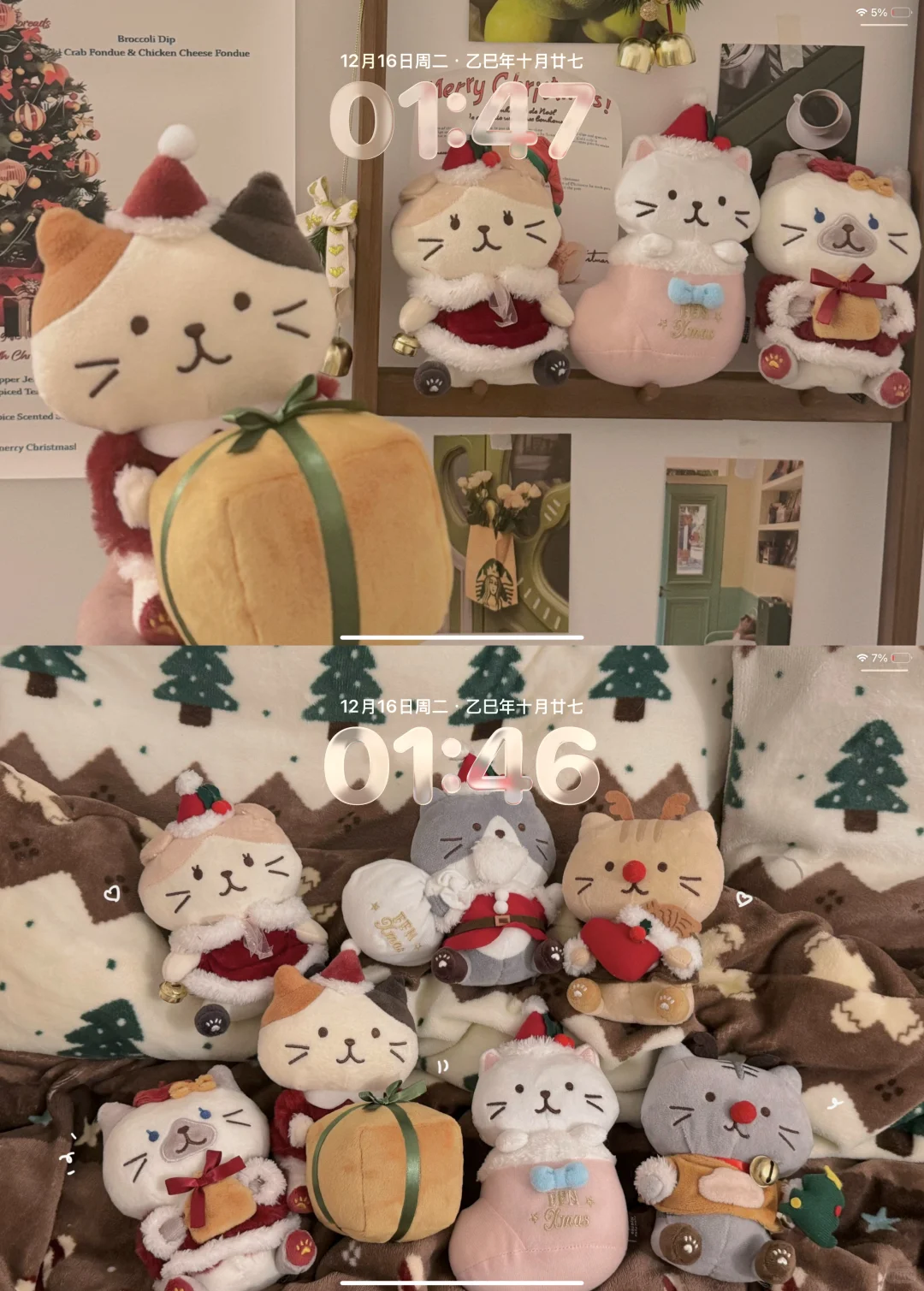 圣诞节氛围ipad壁纸来啦！៸៸᳐⦁⩊<៸៸᳐ ੭ﾞ🐾