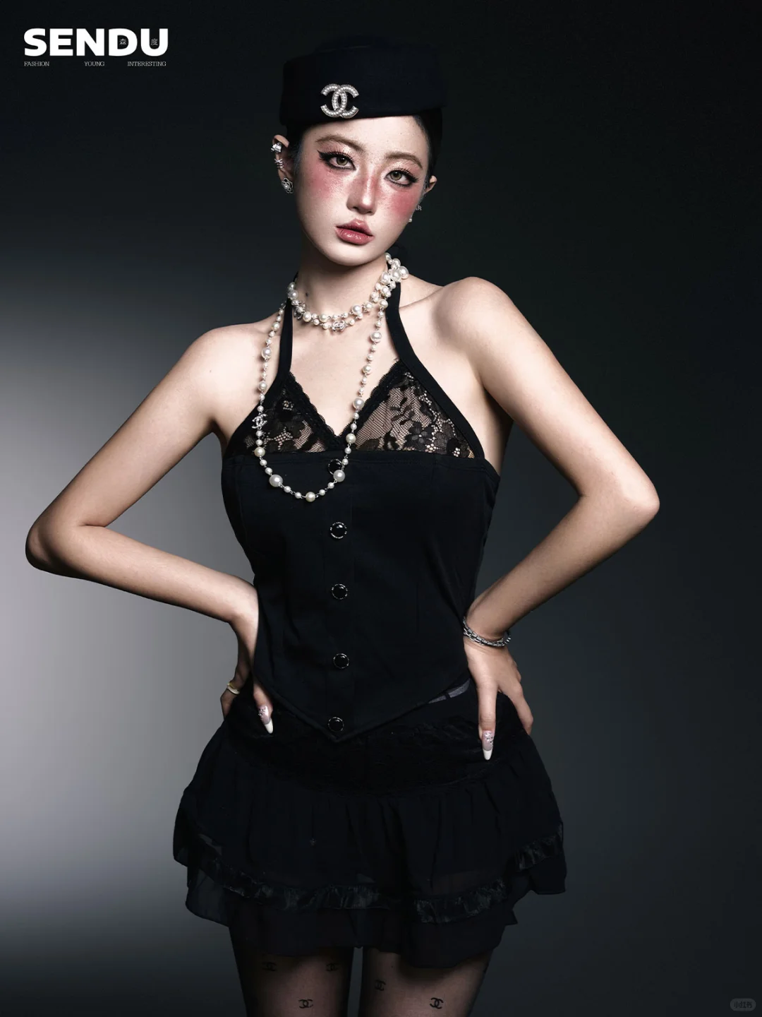 Jennie钓系小野猫🐈‍⬛香奈儿|南昌摄影