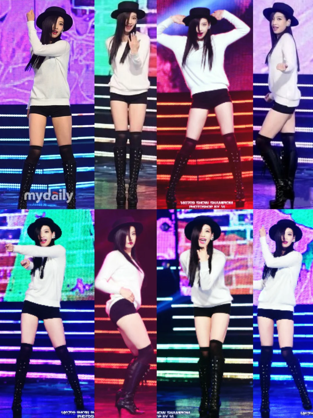 复习一下Victoria时期宋茜的名品美腿