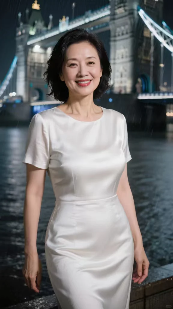 成熟柔艳清媚，48岁的阿姨碾轧雨夜