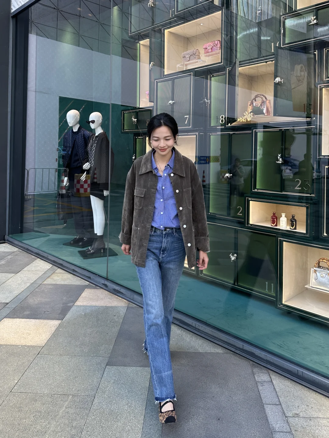 喜欢的牛仔裤，随意穿搭都好看