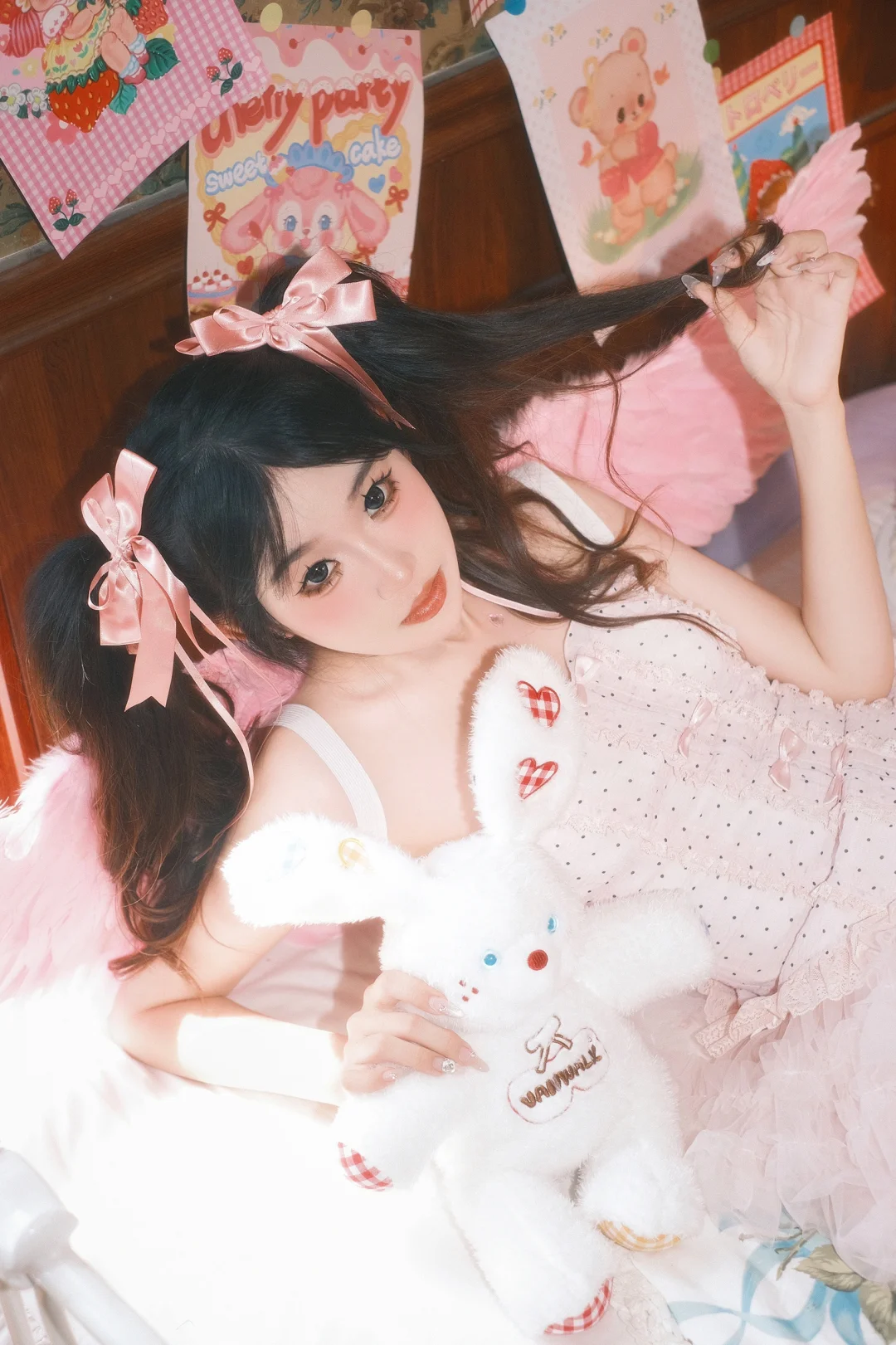 梦幻少女核，粉色💕小天使👼🏻 | 西安约拍