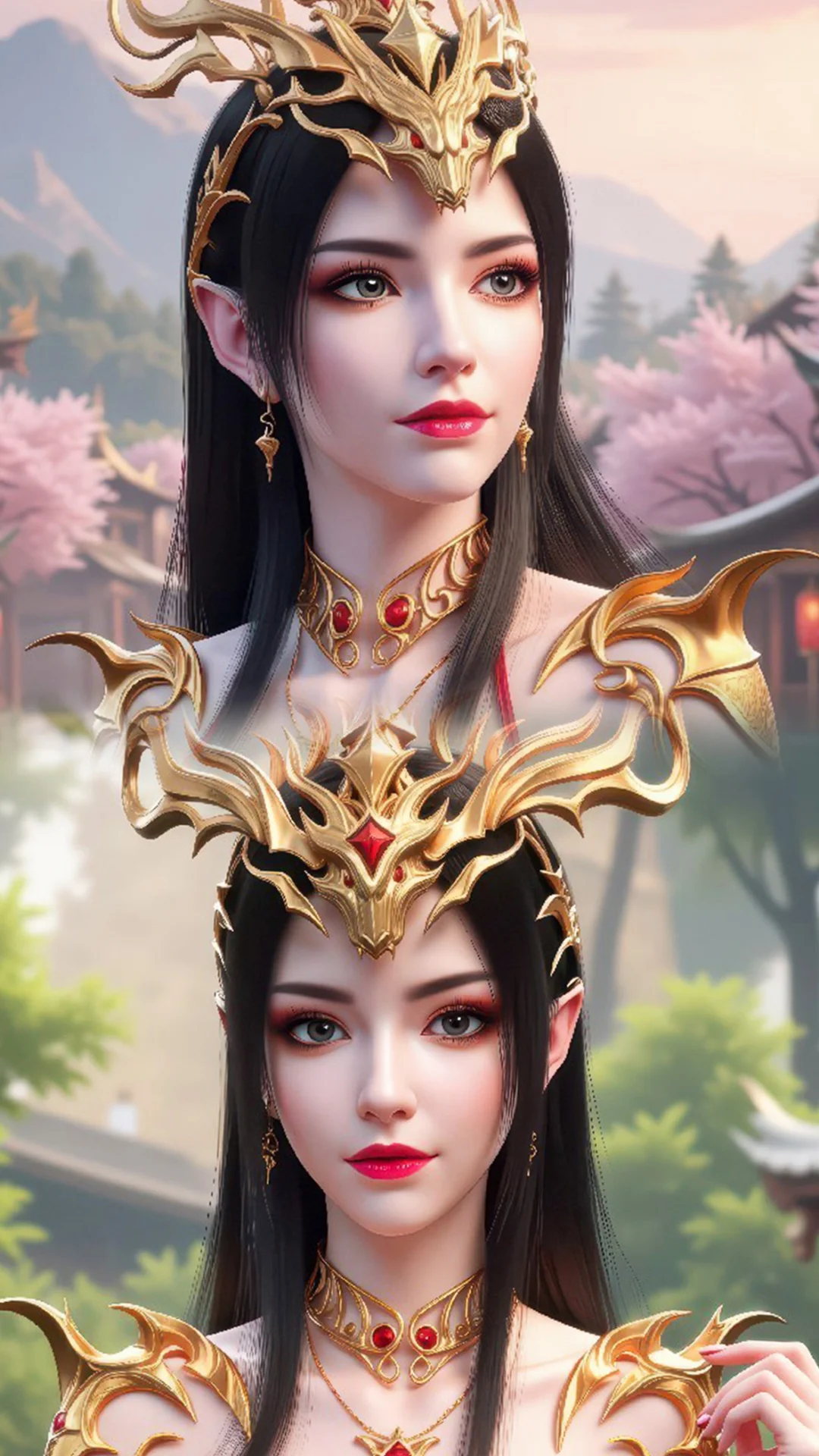 女神记｜美杜莎斗破苍穹动漫壁纸国漫AI美女