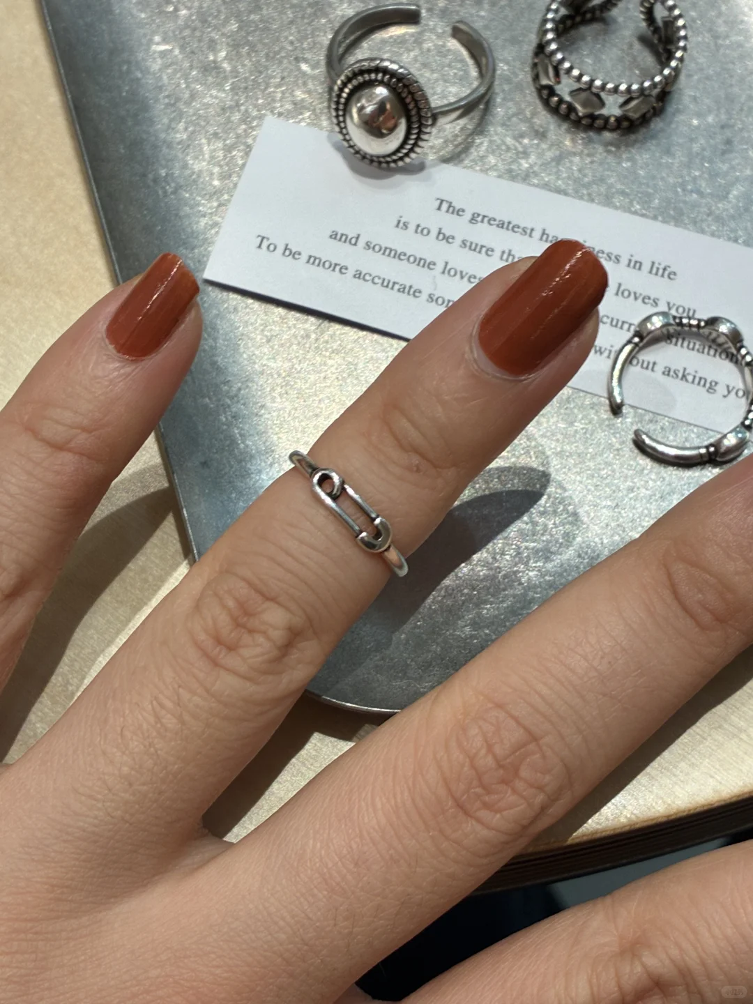 🤍一些韩女味很浓的尾戒合集～💍