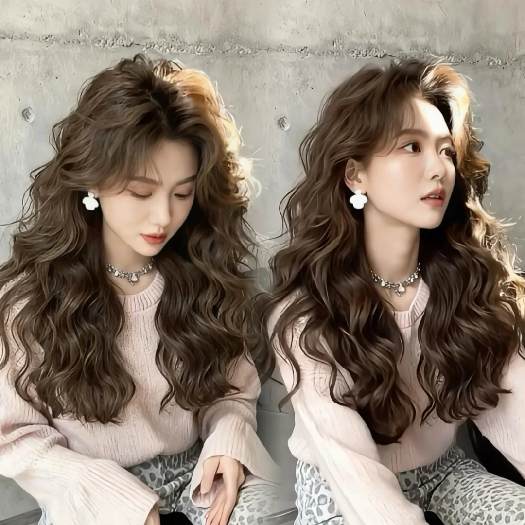 港风复古卷带出来的电影女主感