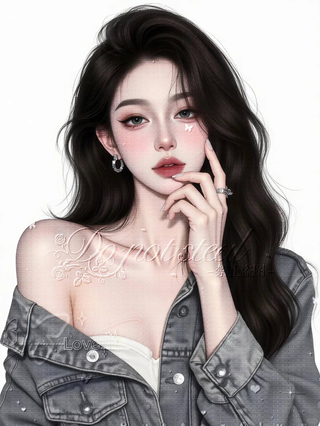 白底女头‖性感女神