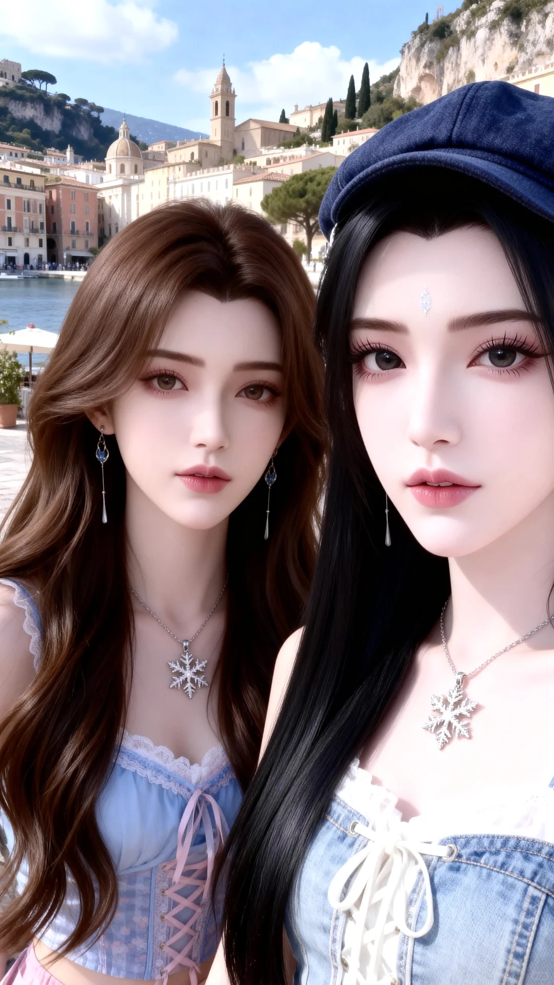 女神记 | 陆雪琪李慕婉闺蜜行港风奶茶妹妹