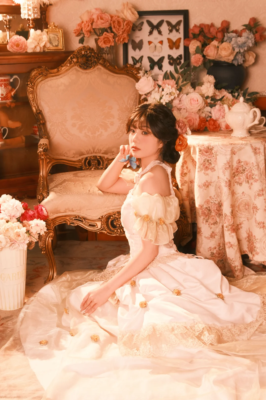 洛可可风油画少女🦋