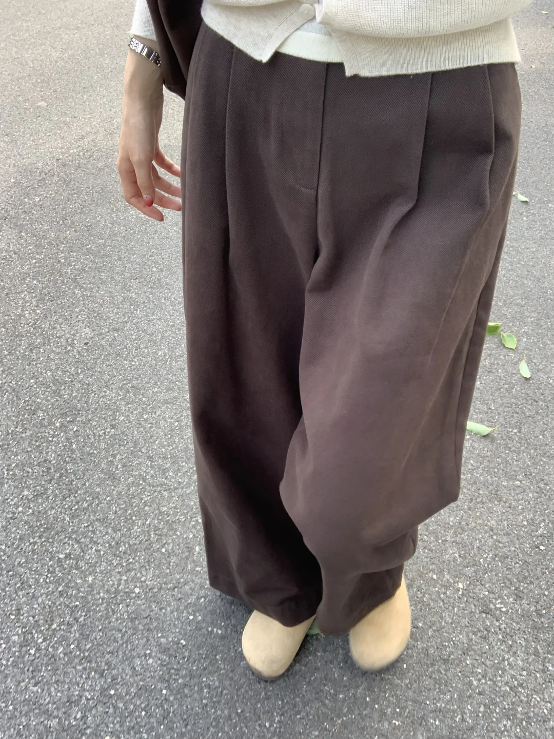 棕色系穿搭好有感觉呀！！