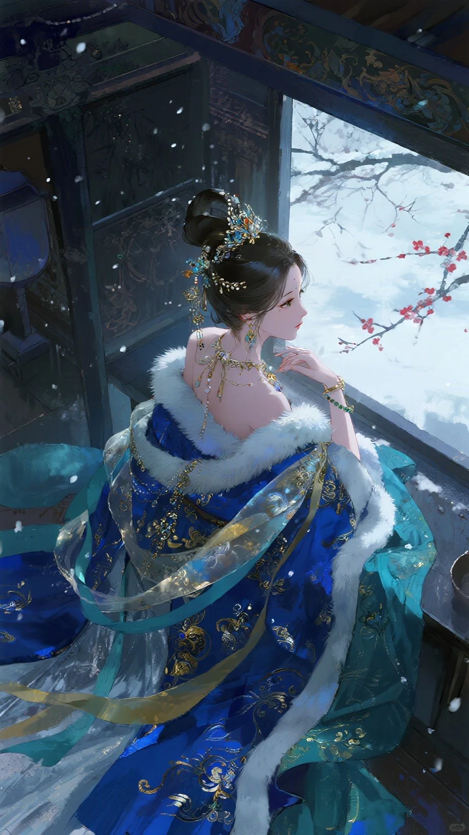 二次元古风美女