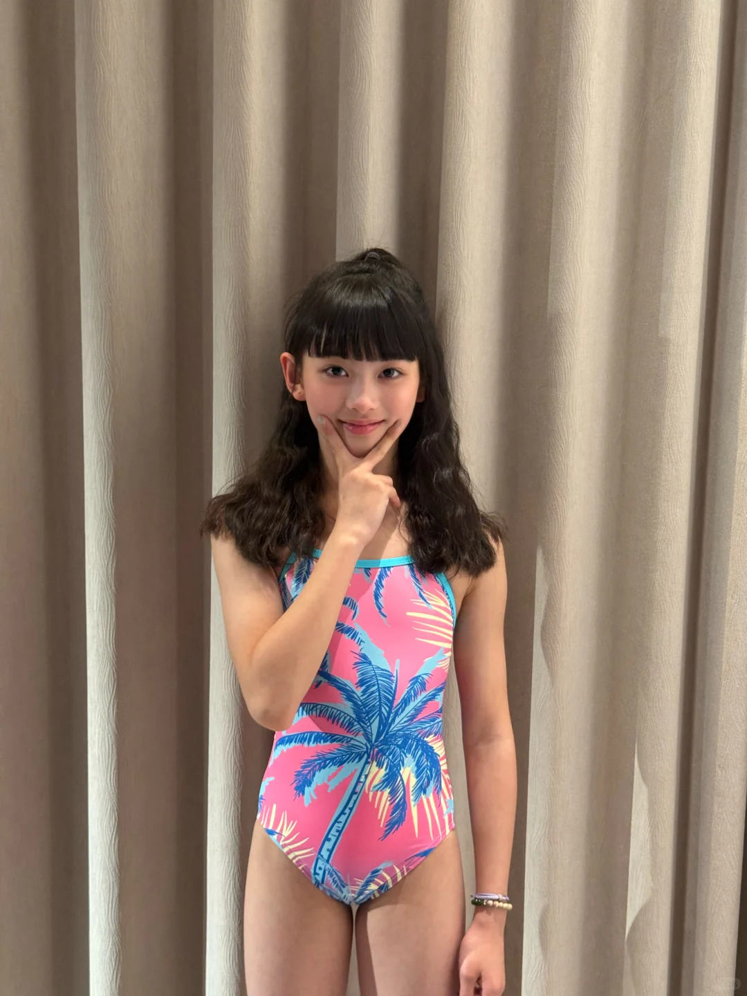 泳娃新泳衣！！！👧今天是椰子树女孩 2.0！！！