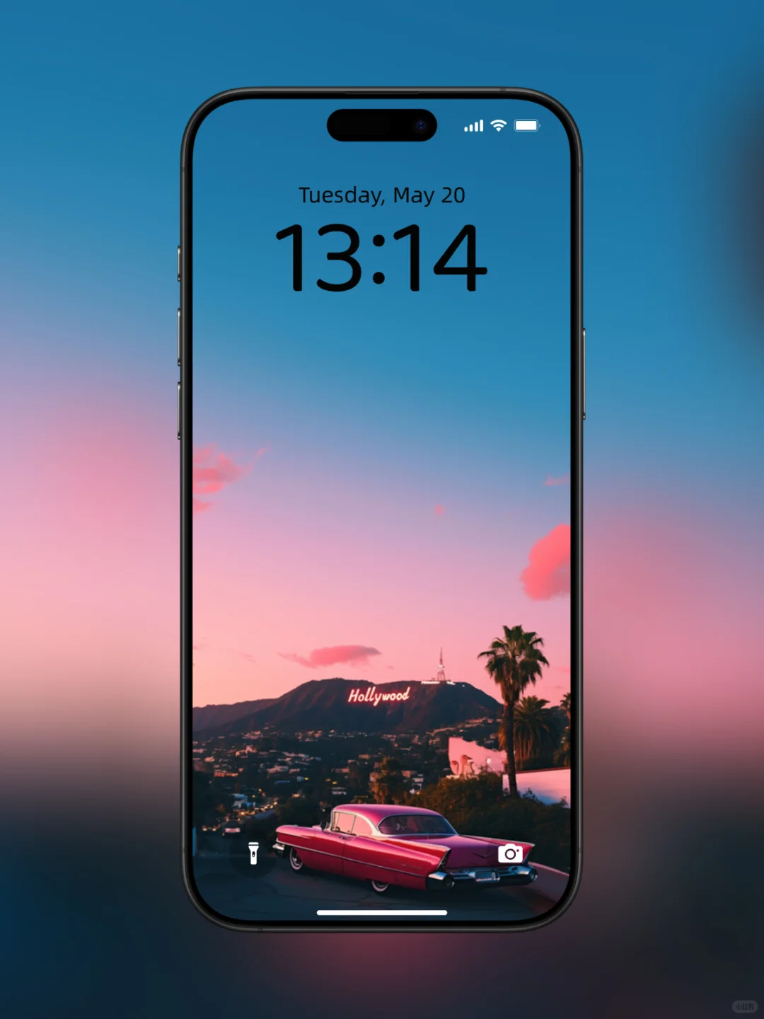 洛杉矶壁纸 l 粉色天空