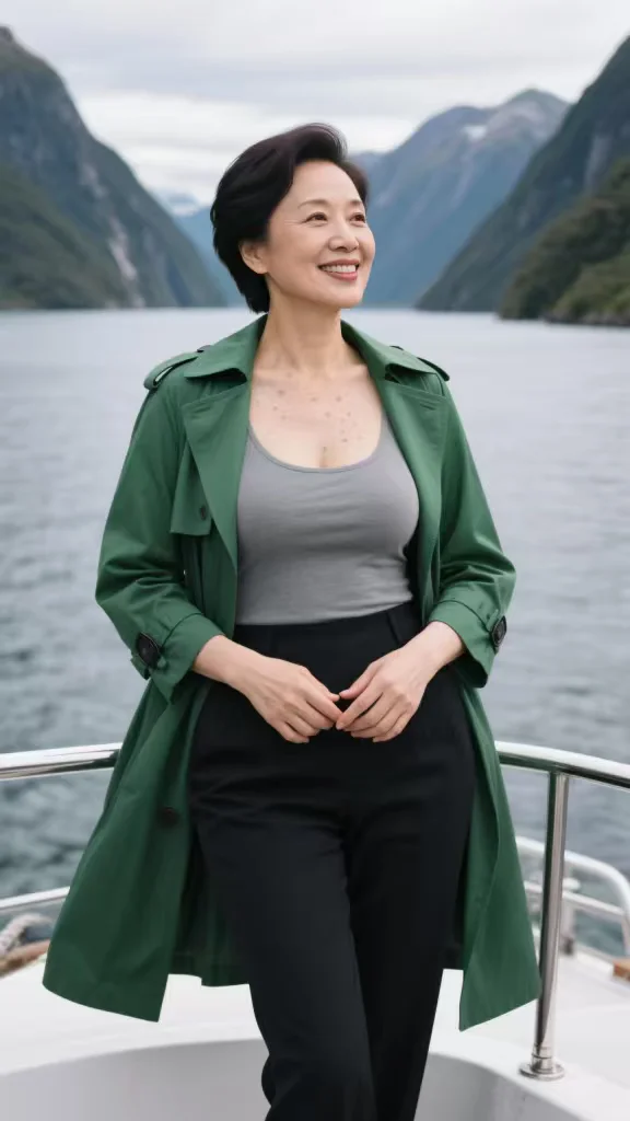 成熟裹满风情，48岁的阿姨闪耀登场